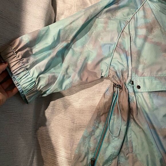 Free People Movement Blue To Dye For Packable Jacket Size small - Picture 9 of 10